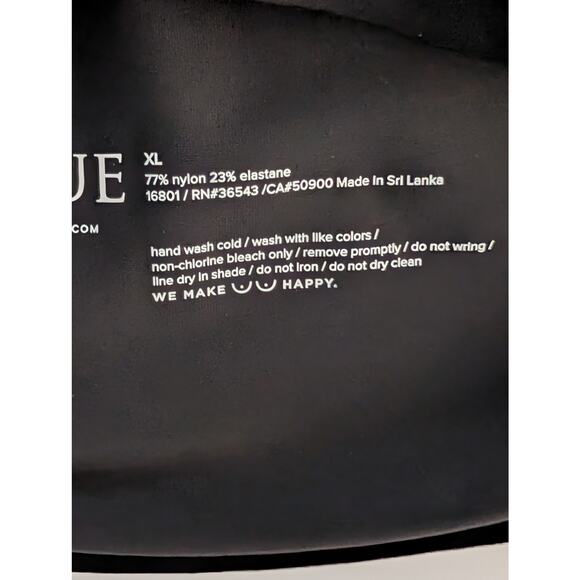 True Body Padded Lift Scoop Bra Black Size XL - Picture 8 of 11